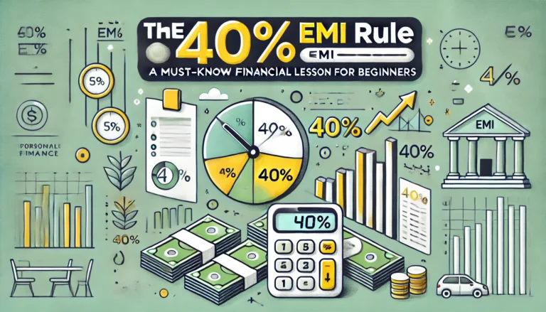 40% EMI Rule - Financial Lesson for Beginners | Personal Finance Blog